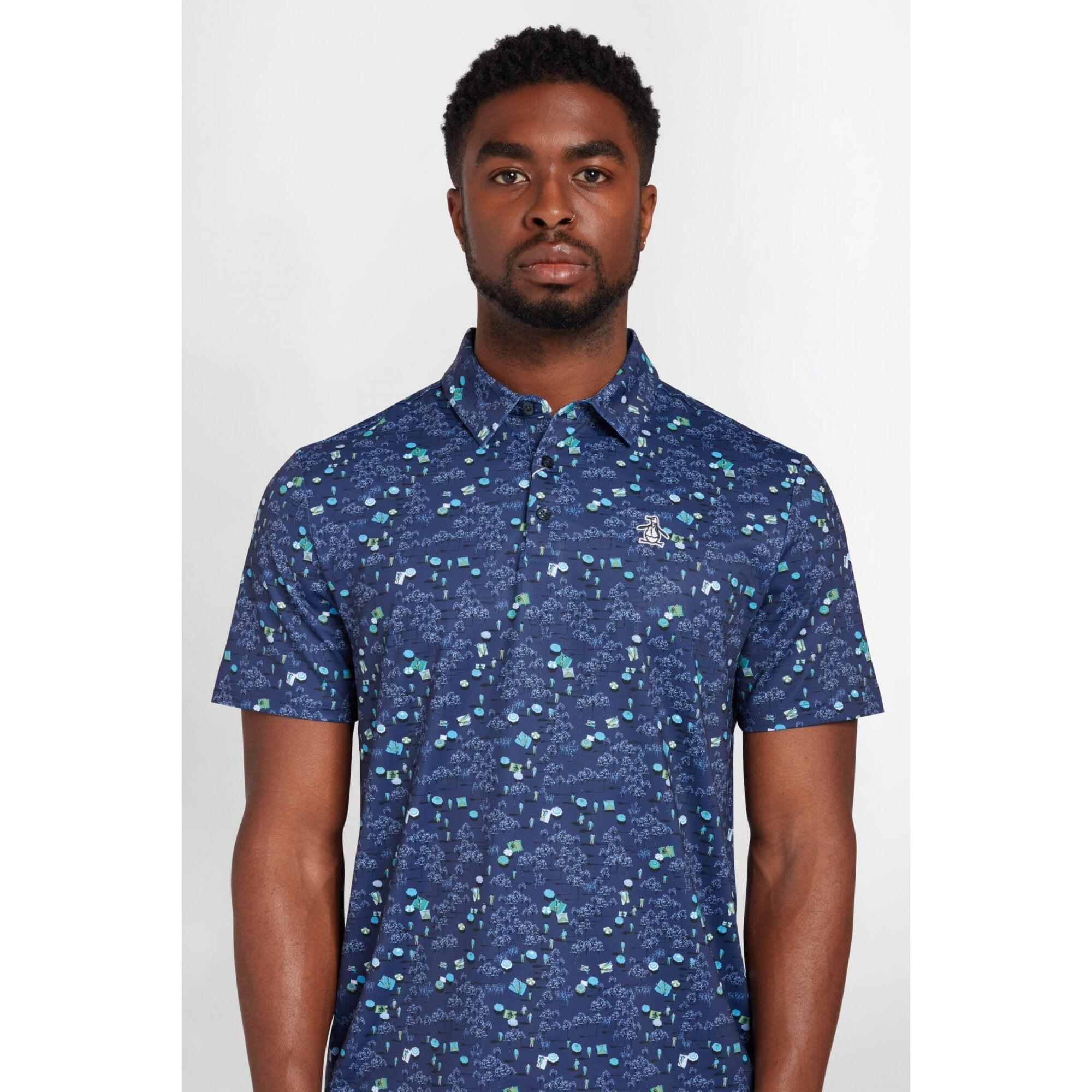 Original Penguin Pete In The Park Polo ASTRAL NIGHT 4/4