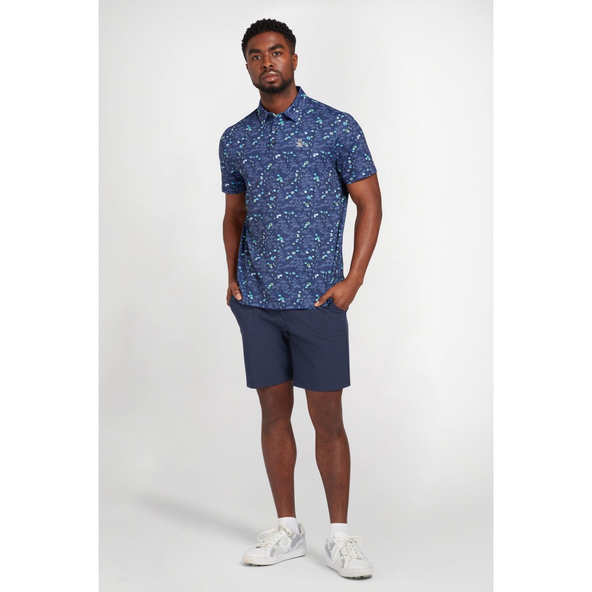 Original Penguin Pete In The Park Polo ASTRAL NIGHT 2/4