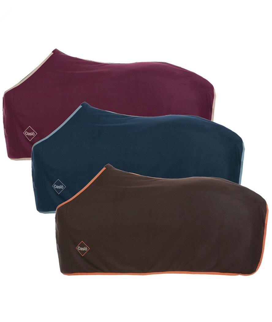 --- Coperta Daslö pony in pile anti-pilling 250g con chiusura anteriore e passan 2/2