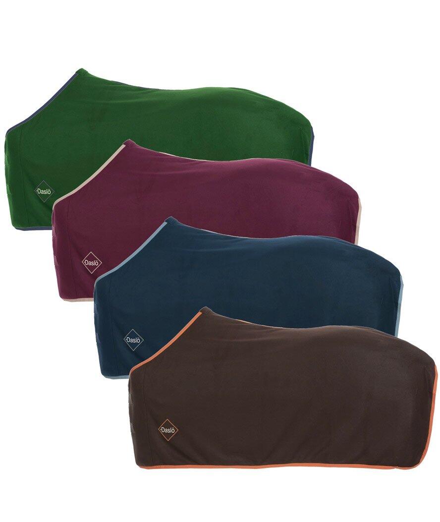--- Coperta Daslö in pile anti-pilling 250g con chiusura anteriore e passante co 2/2