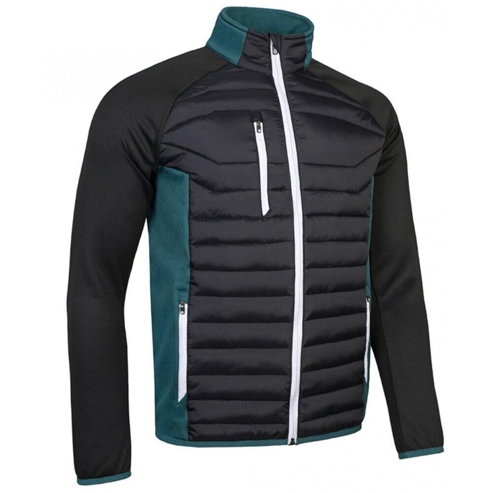 SUNDERLAND Sunderland Zermatt Padded Jacket Black/Evergreen/White