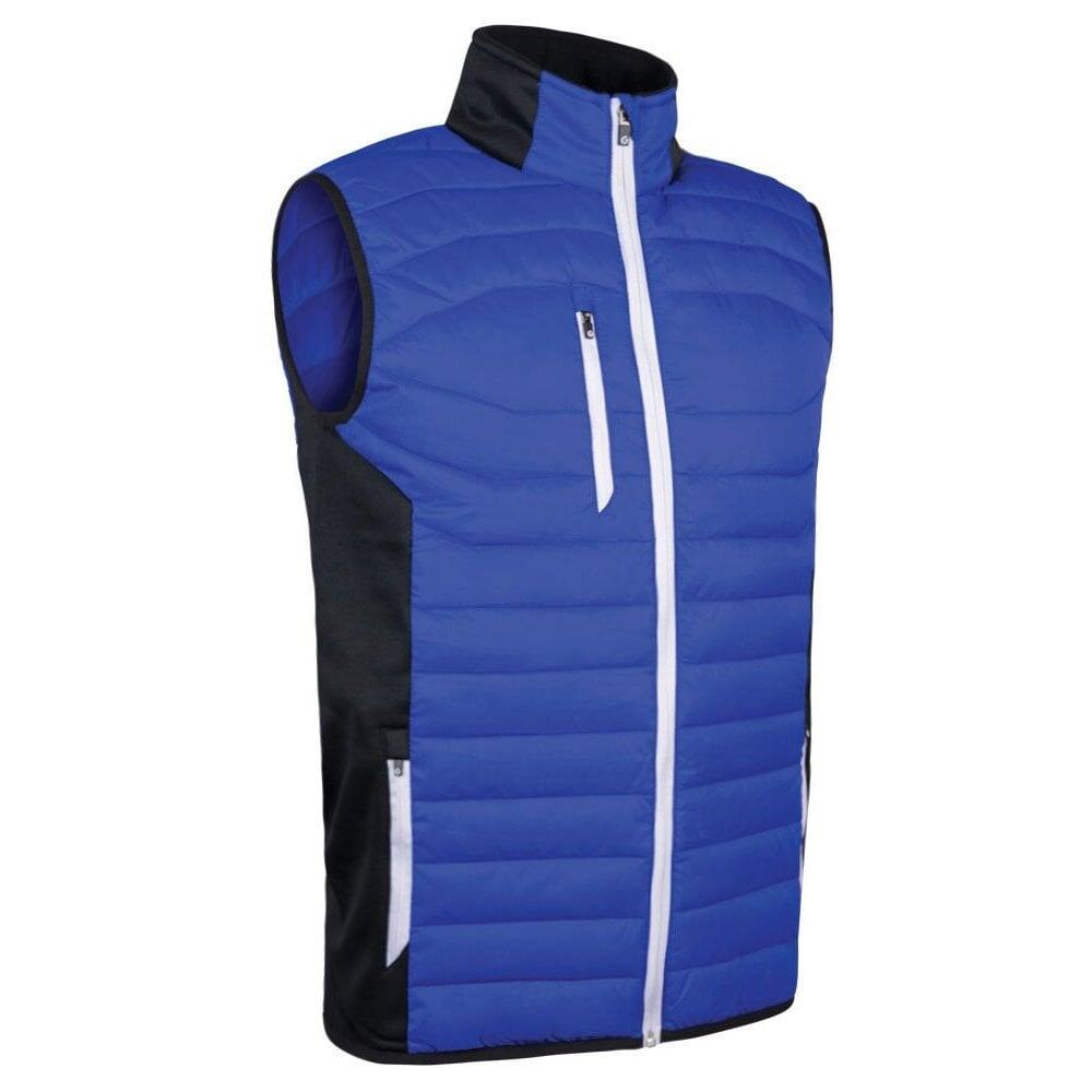 SUNDERLAND Sunderland Anton Padded Gillet - Elec Blue/Black/White