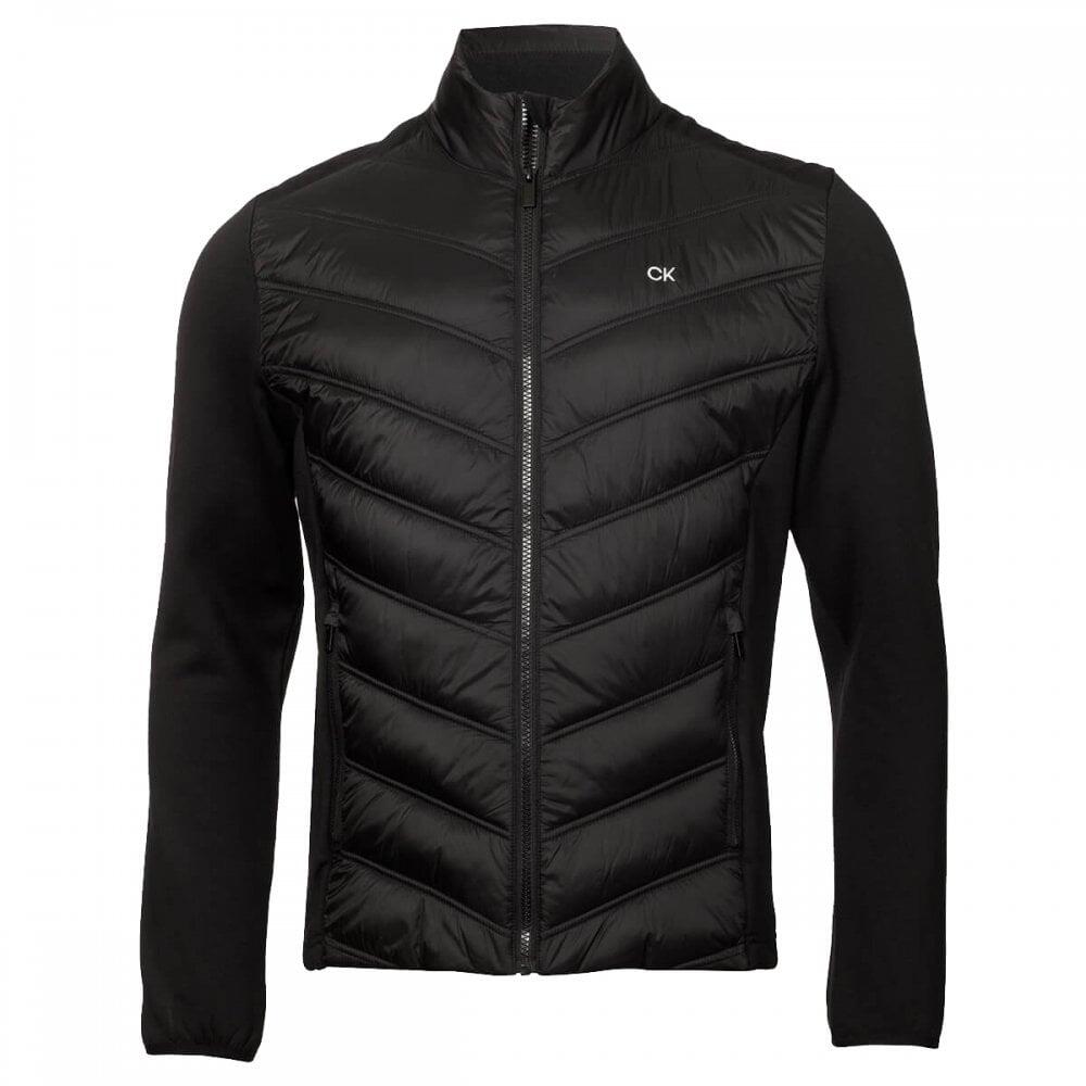 CALVIN KLEIN Calvin Klein Frontera Hybrid Jacket - BLACK