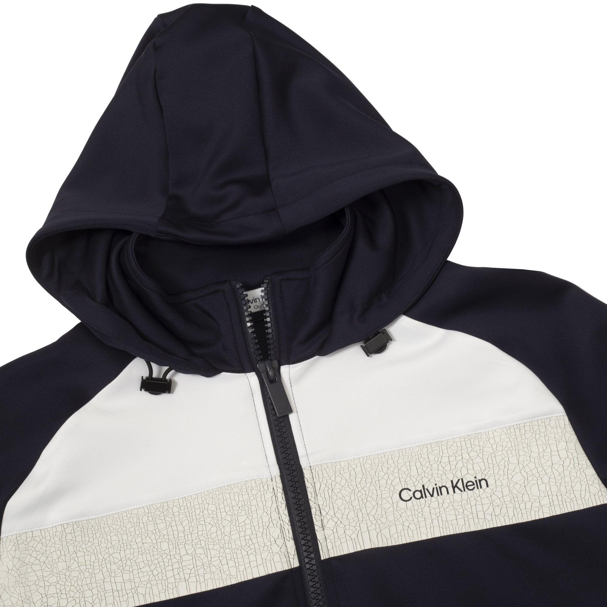 Calvin Klein Fracture Hooded Full Zip Navy 3/5