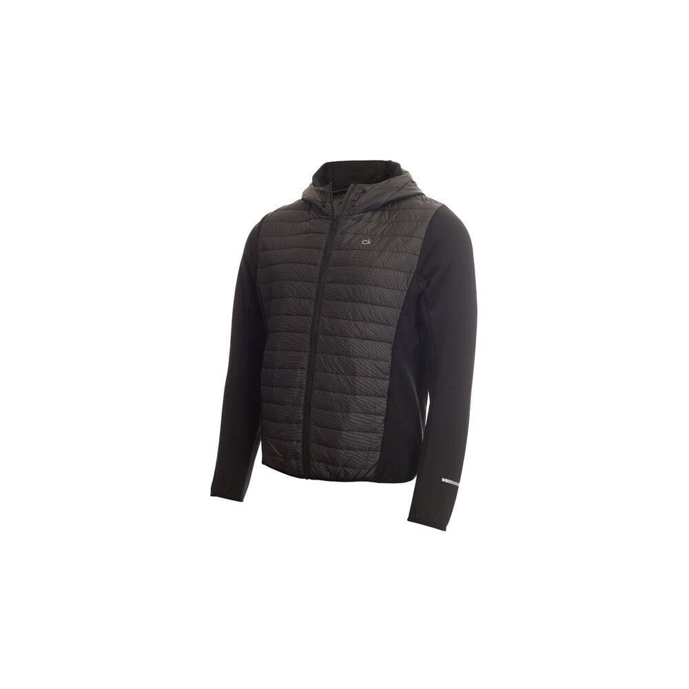 Calvin Klein WRANGELL HOODED HYBRID JACKET - BLACK 1/2