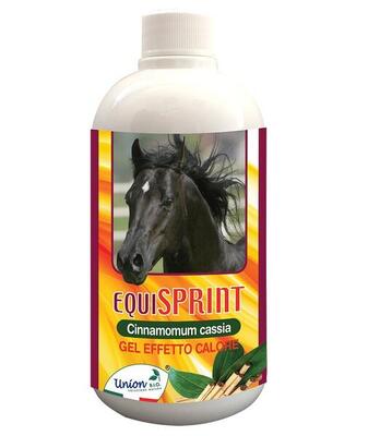 EQUISPRINT Gel naturale ad azione termo-attivante e riscaldante per cavalli spor