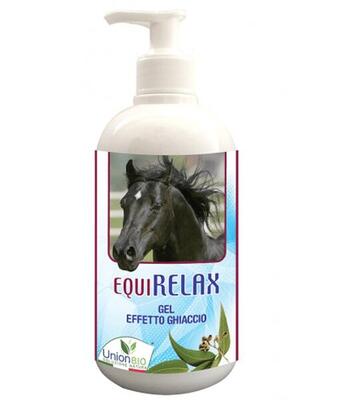 EQUIRELAX Gel effetto ghiaccio che tonifica e rilassa i muscoli per cavalli 500