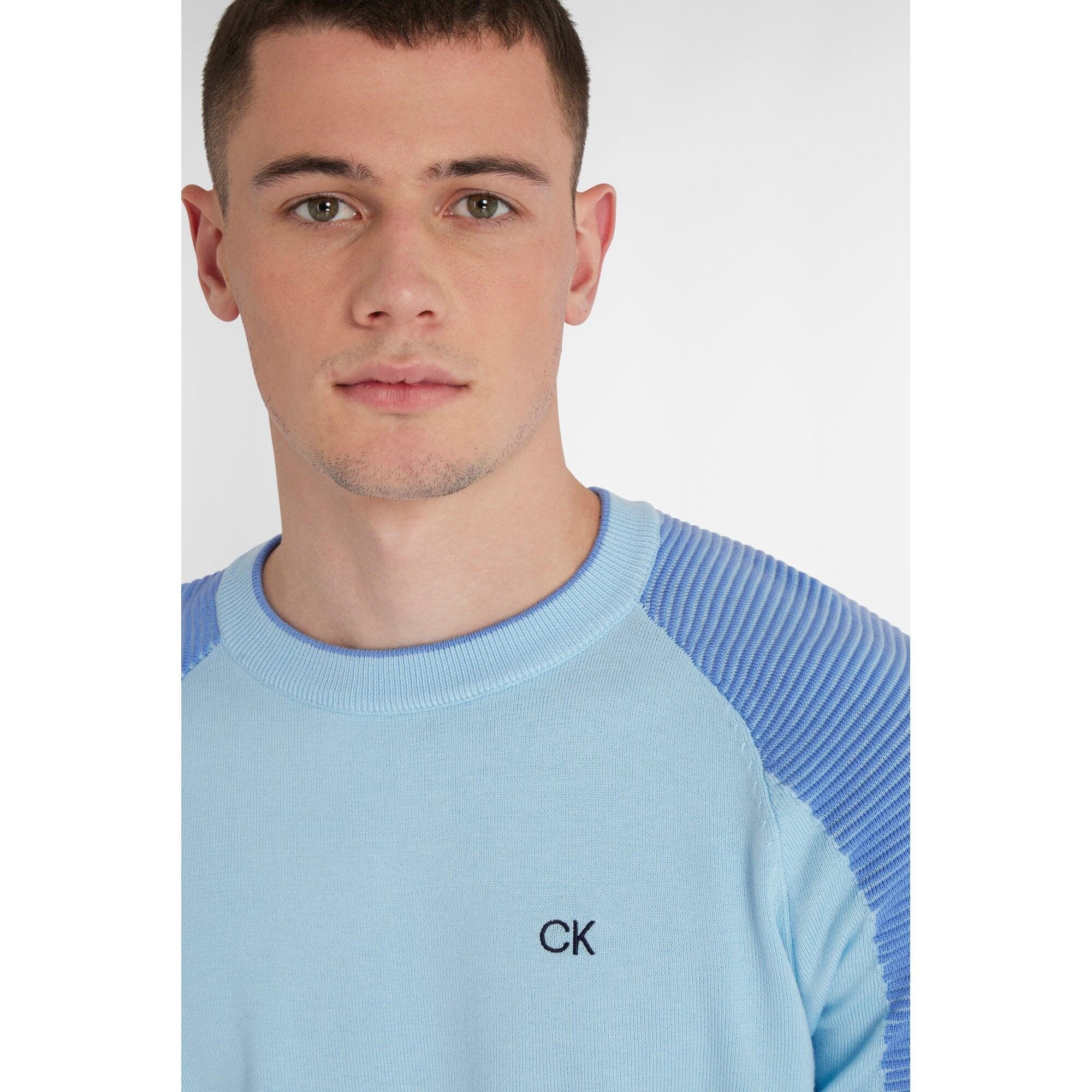 Calvin Klein VELETO CREW SWEATER - AIRBLUE 5/5