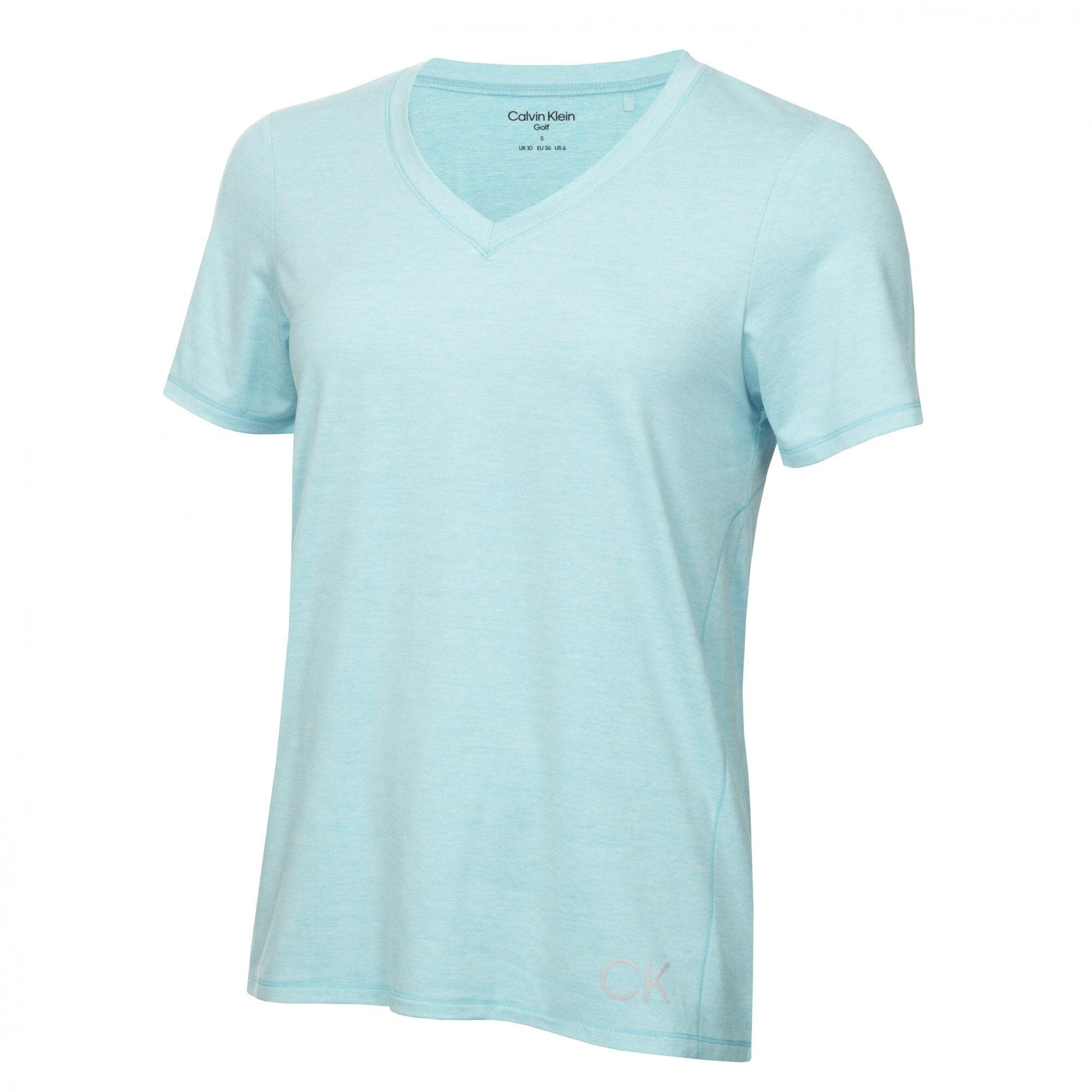CALVIN KLEIN Calvin Klein Ladies Lifestyle RELAX T-SHIRT - Opal Marl
