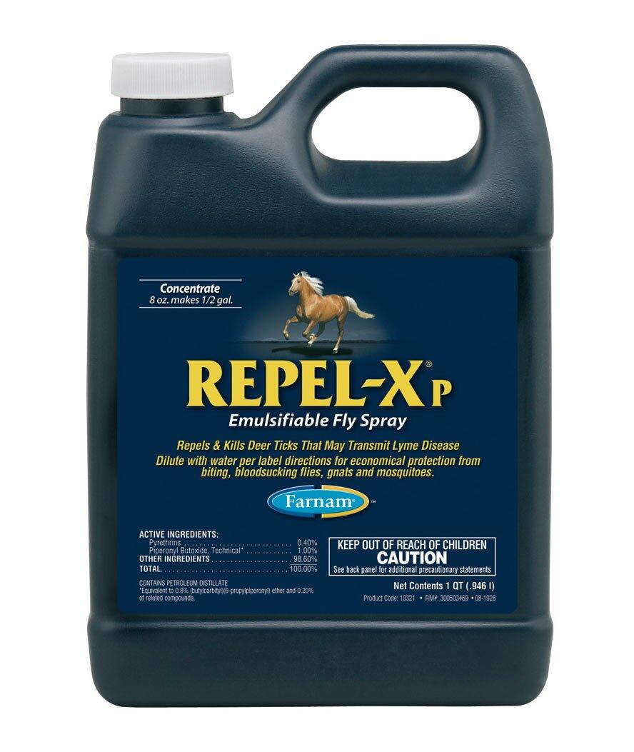 FARNAM Repel-X insettorepellente per cavalli concentrato da diluire 946 ml