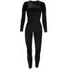 Set sous-vêtements thermiques et fonctionnels | Femmes | Seamless | Noir