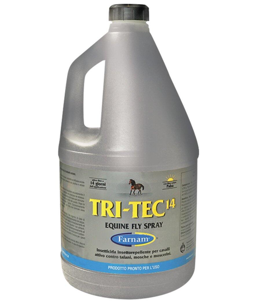 FARNAM TRI-TEC 14 insettorepellente cavalli contro tafani mosche e insetti volanti 3,8l