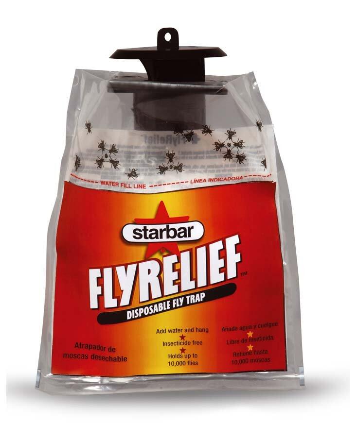 STARBAR FLY RELIEF trappola usa e getta per mosche e insetti volanti con attrattivo