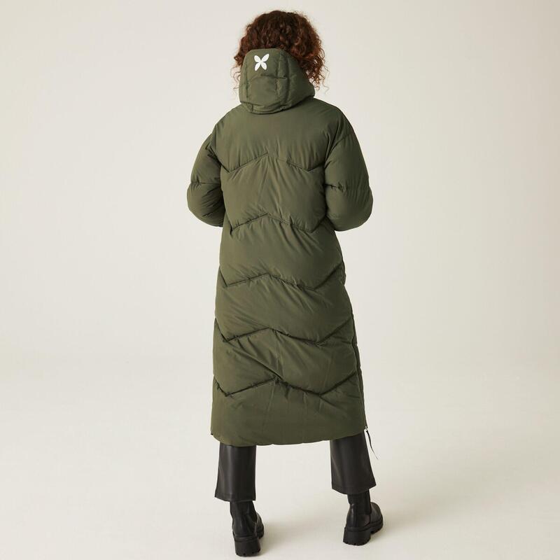 Milhaud CLR Regatta damski turystyczny płaszcz ocieplny długi