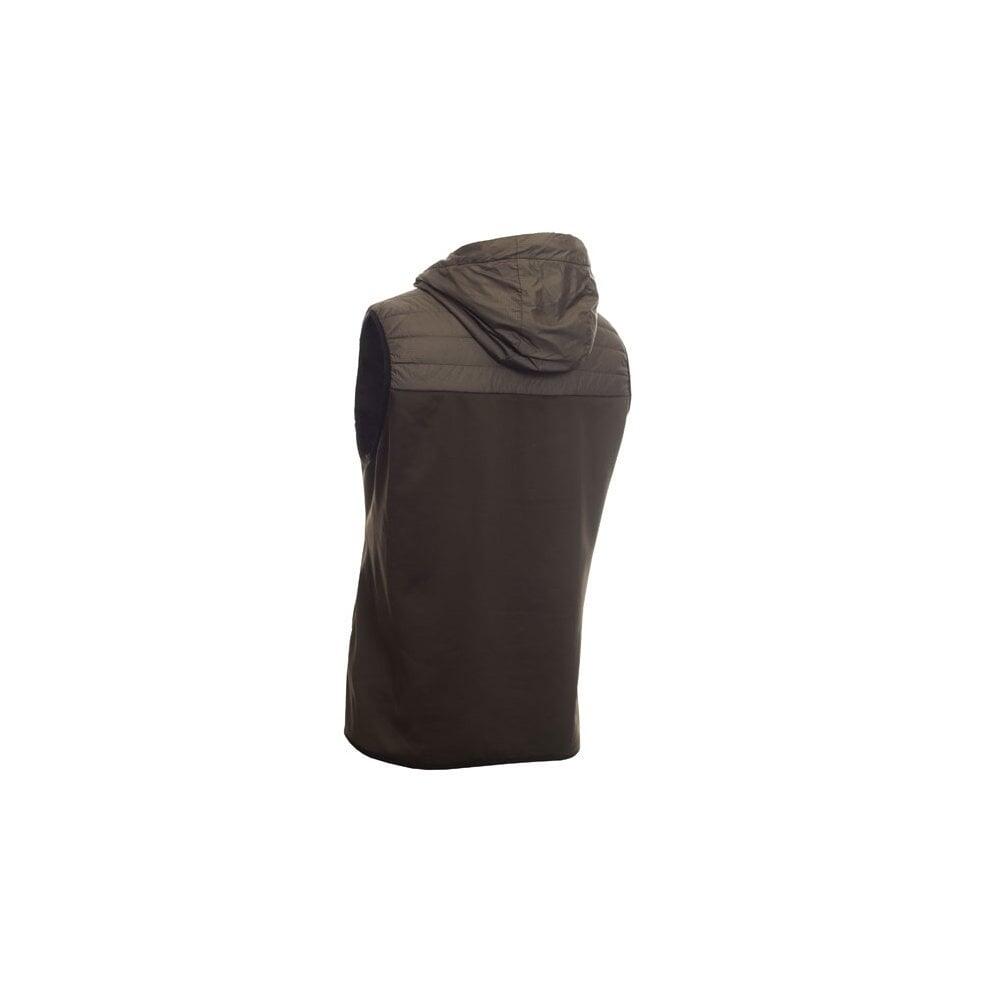 Calvin Klein WRANGELL HOOD HYBRID GILET - OLIVE GREEN 2/2