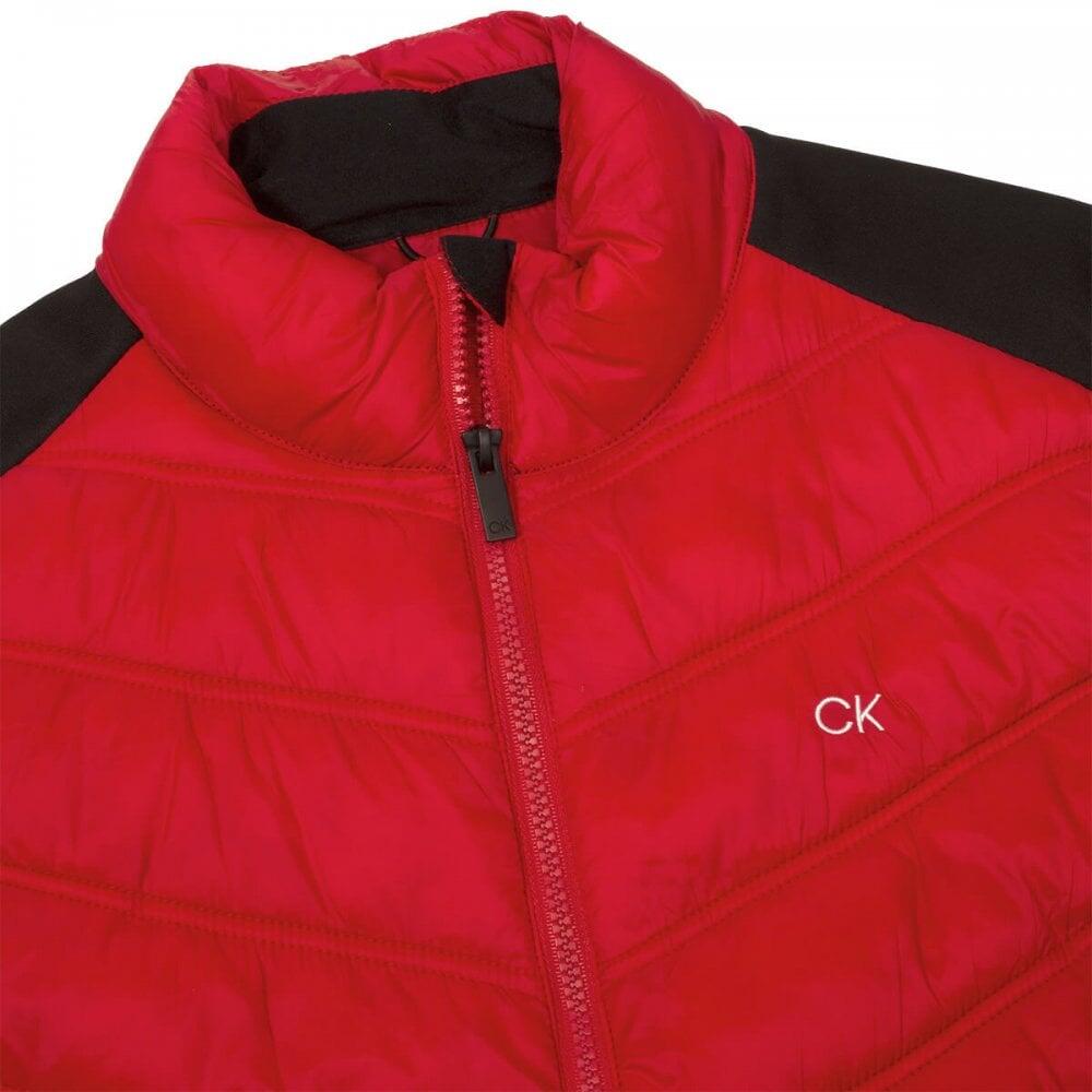 Calvin Klein Frontera Hybrid Gilet - RED 3/4