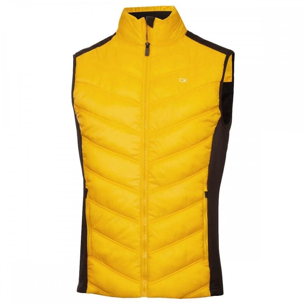 CALVIN KLEIN Calvin Klein Frontera Hybrid Gilet - MUSTARD