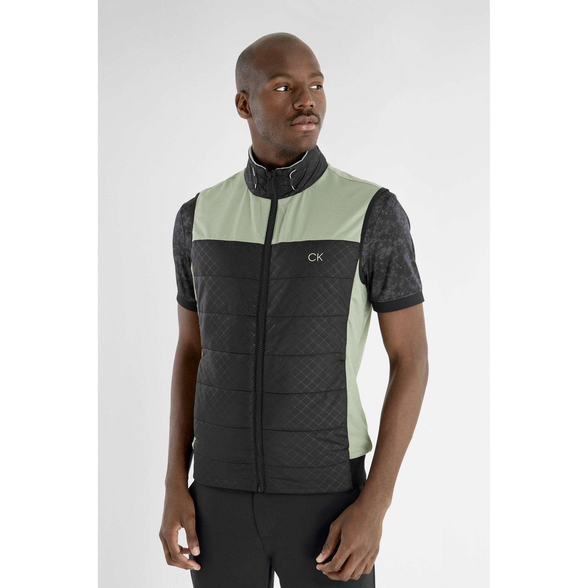 Calvin Klein Malden Hybrid Gilet Cameo Green 4/5