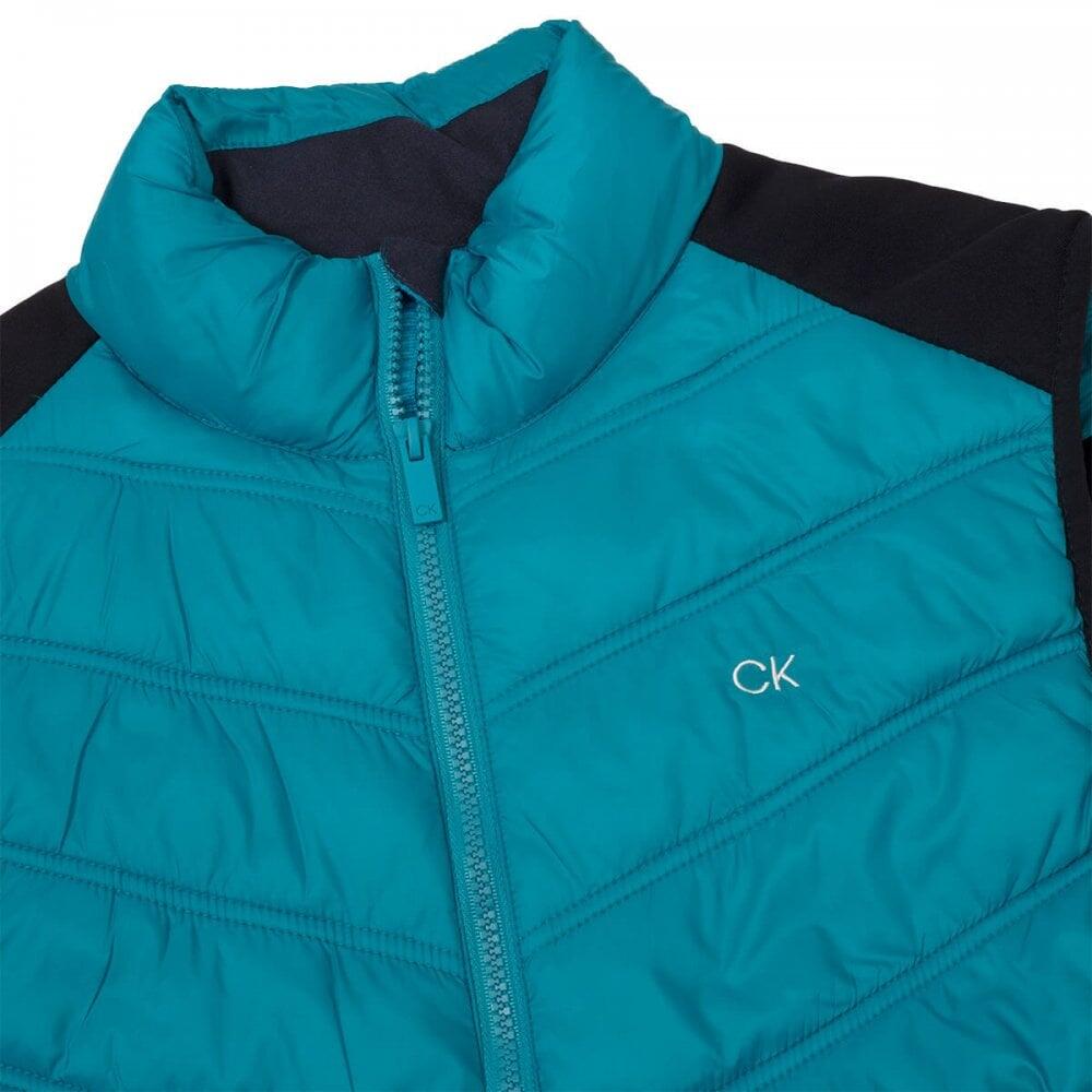 Calvin Klein Frontera Hybrid Gilet - CARRIBEAN 3/4