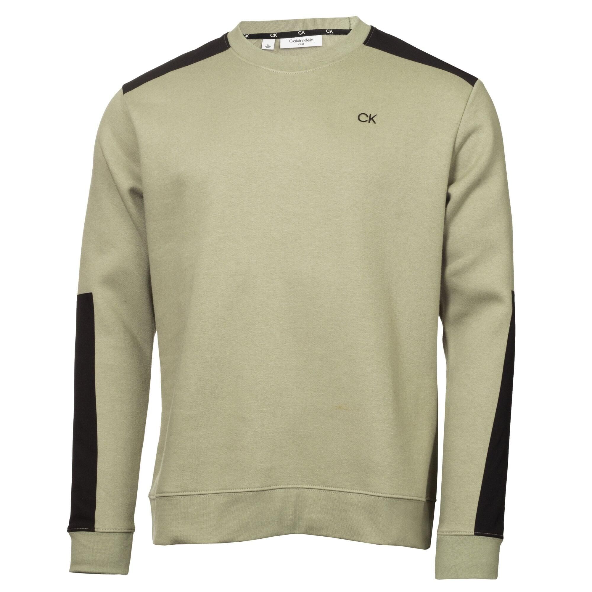 CALVIN KLEIN Calvin Klein Walker Crew Sweatshirt Cameo Green