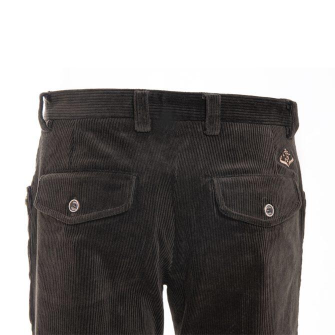 PANTALÓN CALZONA CAZA PARA HOMBRE PASION MORENA PANA ELASTICA VERDE 6/6
