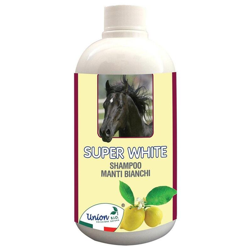 SUPER WHITE – Fehérítő sampon lovaknak