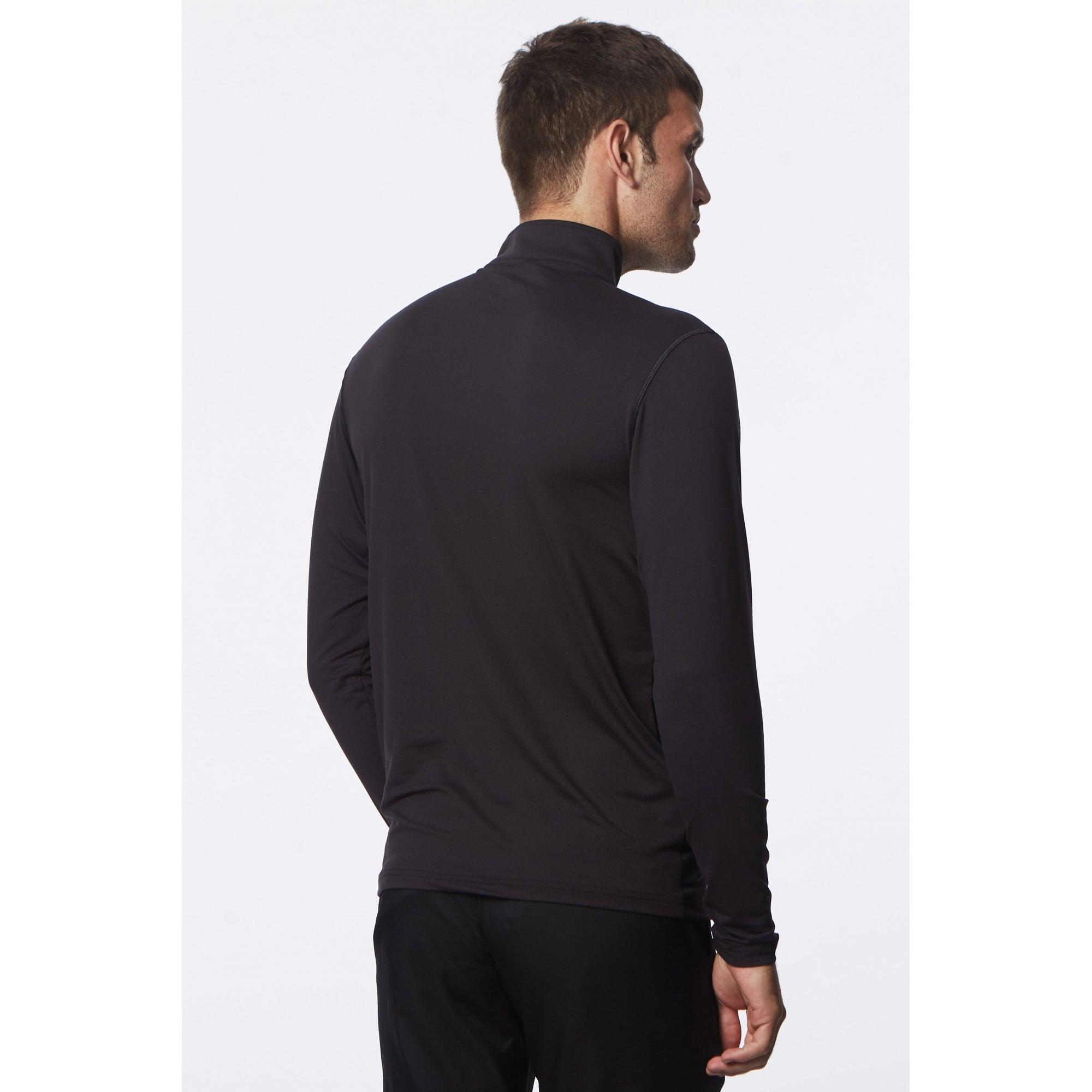 Calvin Klein NEWPORT HALF ZIP - BLACK 4/5