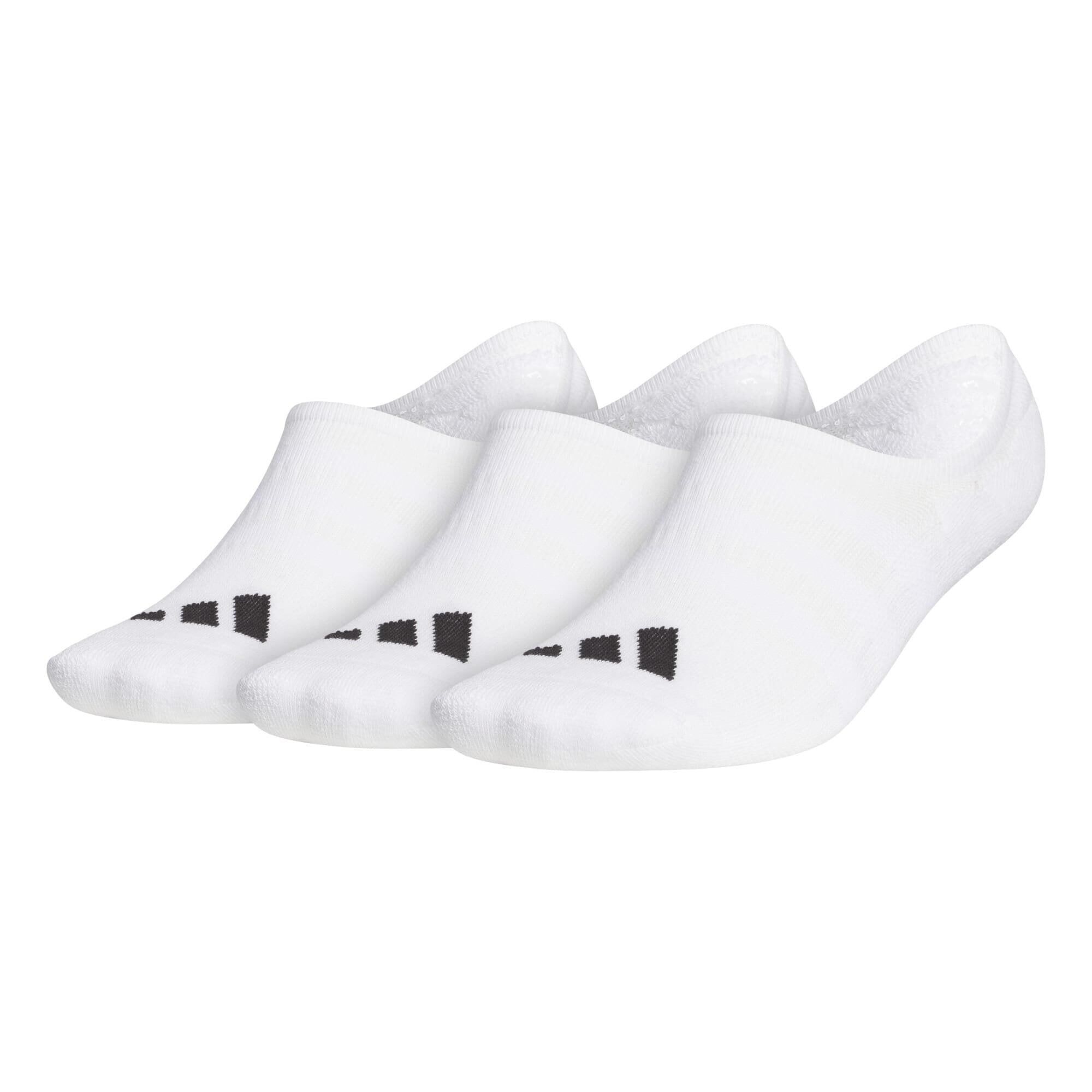 ADIDAS adidas No-Show Socks 3 Pairs - white