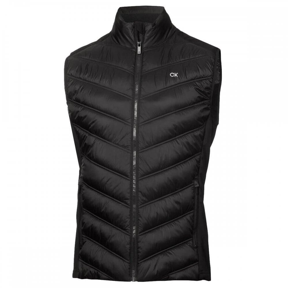 CALVIN KLEIN Calvin Klein Frontera Hybrid Gilet - BLACK