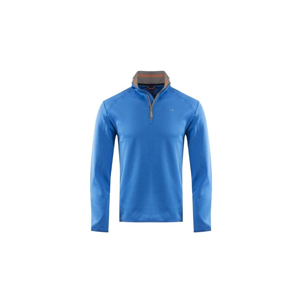 CALVIN KLEIN Calvin Klein TRACK HALF ZIP - CHAOTIC BLUE