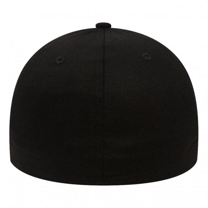 New Era LA Dodgers Essential 39Thirty Cap - Black / Black 2/3