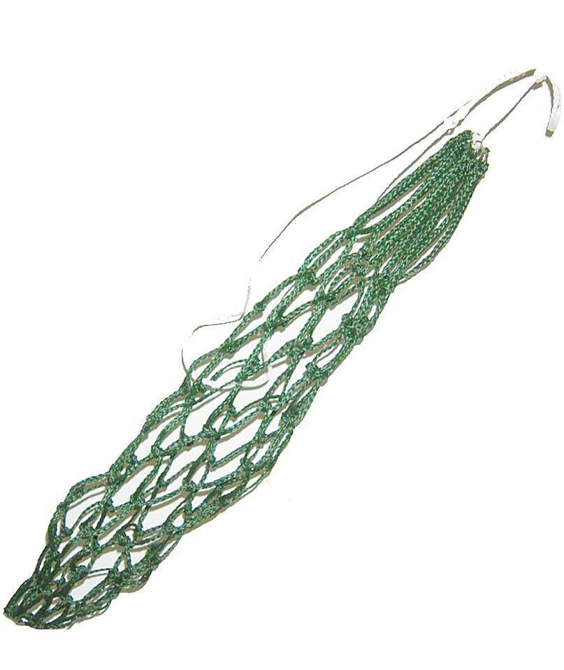 SARTORE --- Rete per fieno in nylon spesso con anelli in metallo maglia 13x13 cm