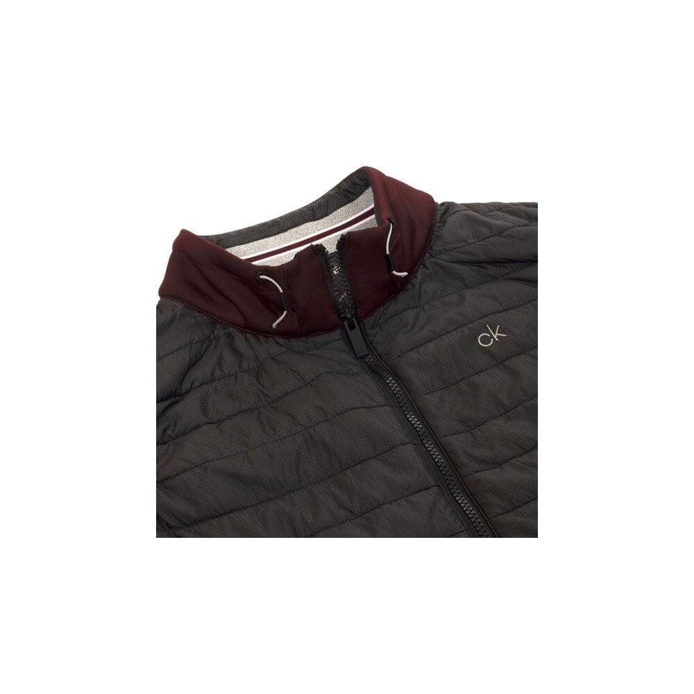 Calvin Klein WRANGELL HYBRID GILET - BLACKBERRY 2/2