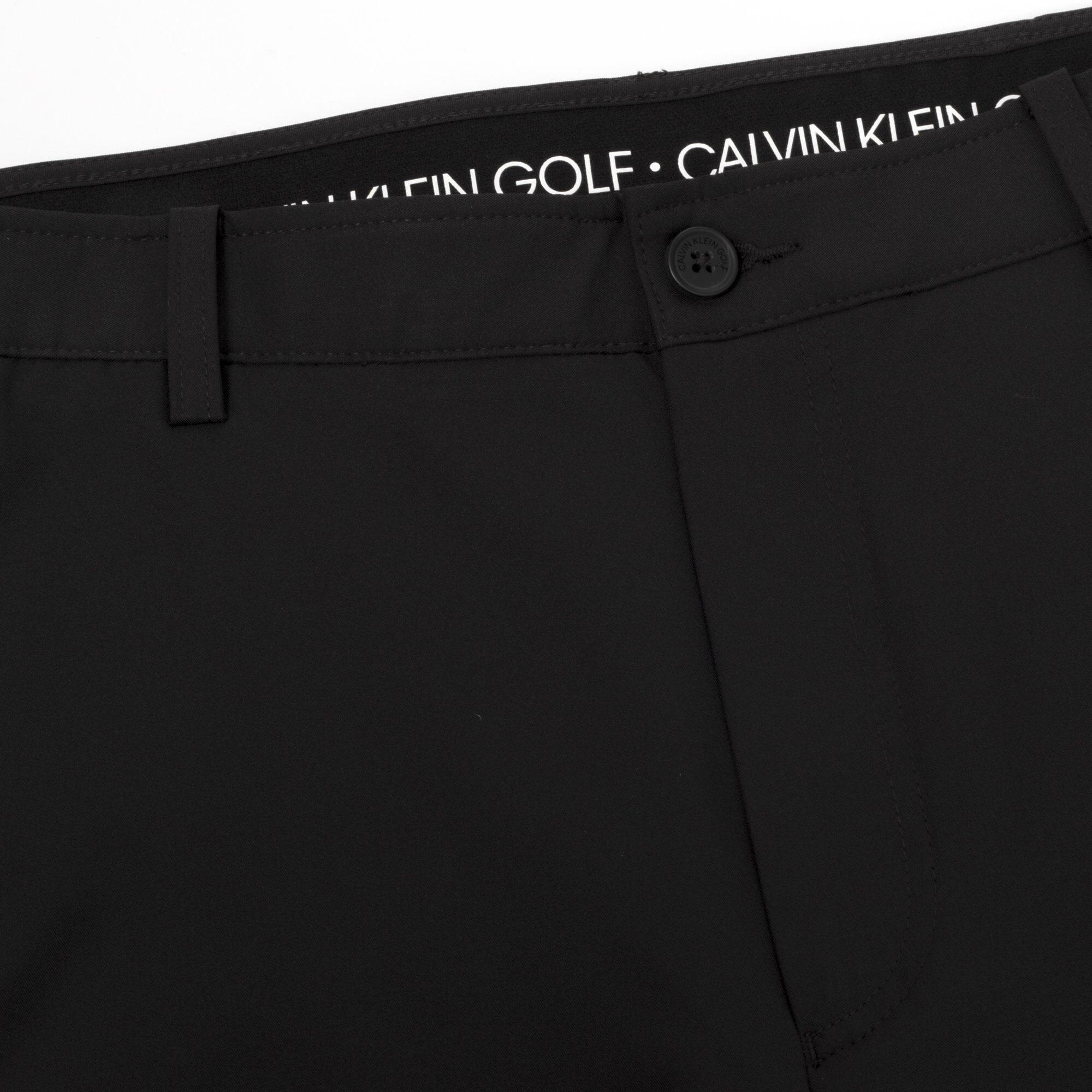 Calvin Klein BULLET REGULAR FIT STRETCH SHORT - BLACK 3/5