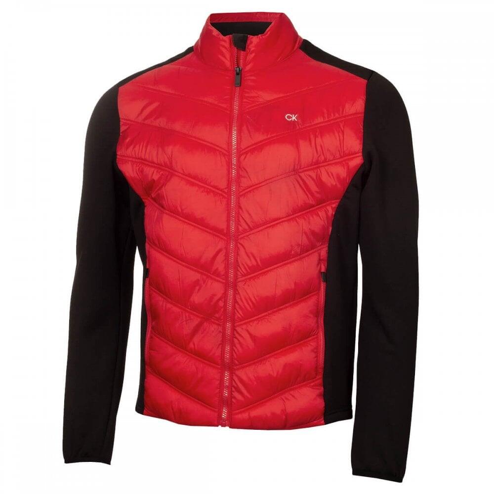 CALVIN KLEIN Calvin Klein Frontera Hybrid Jacket - RED