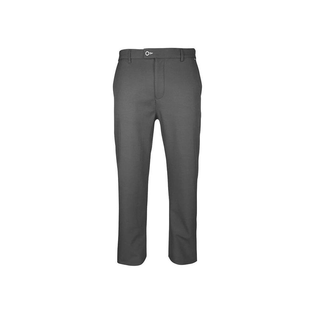 ISLAND GREEN MENS ALL WEATHER TROUSER - CHARCOAL 1/7