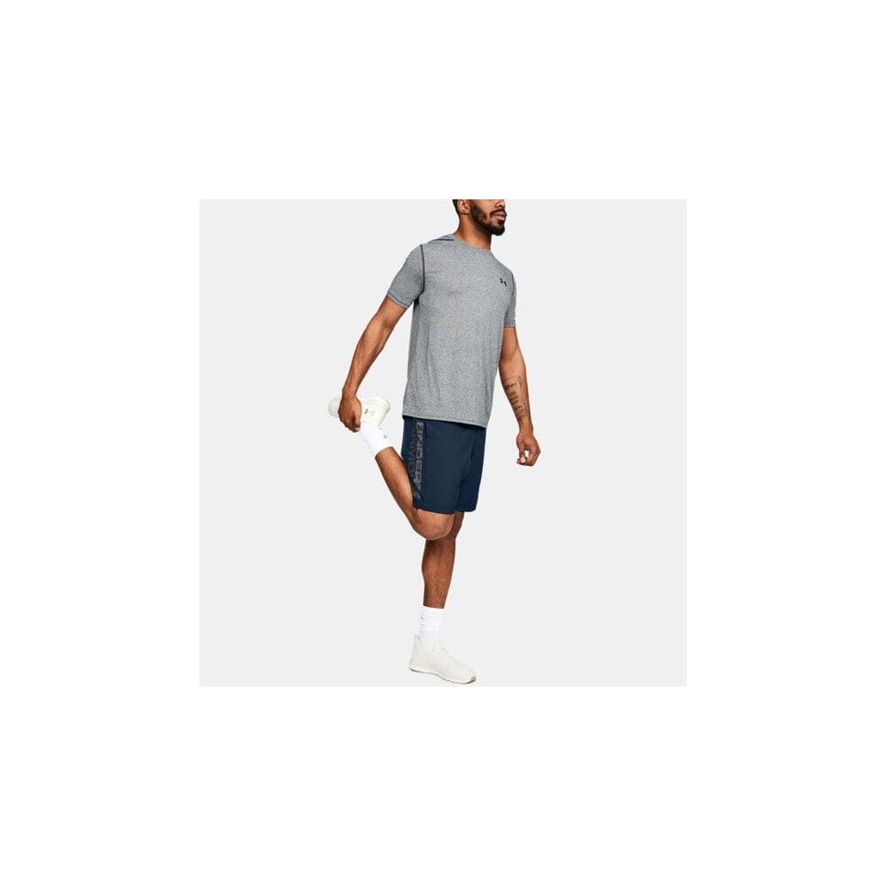 Under Armour Pantalón Deportivo Woven Graphic Wordmark Short Azul 4/4