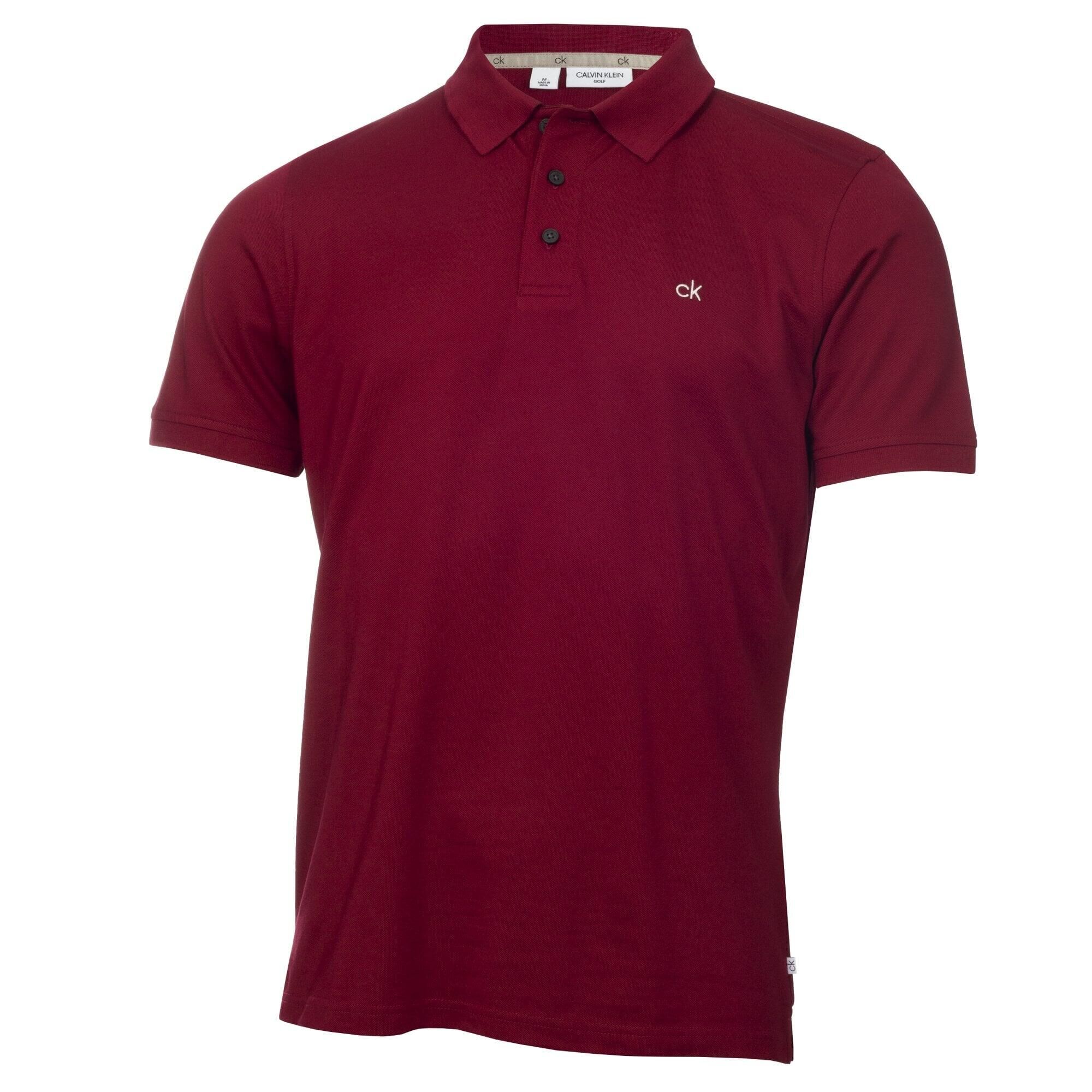 CALVIN KLEIN Calvin Klein PLANET POLO BURGUNDY