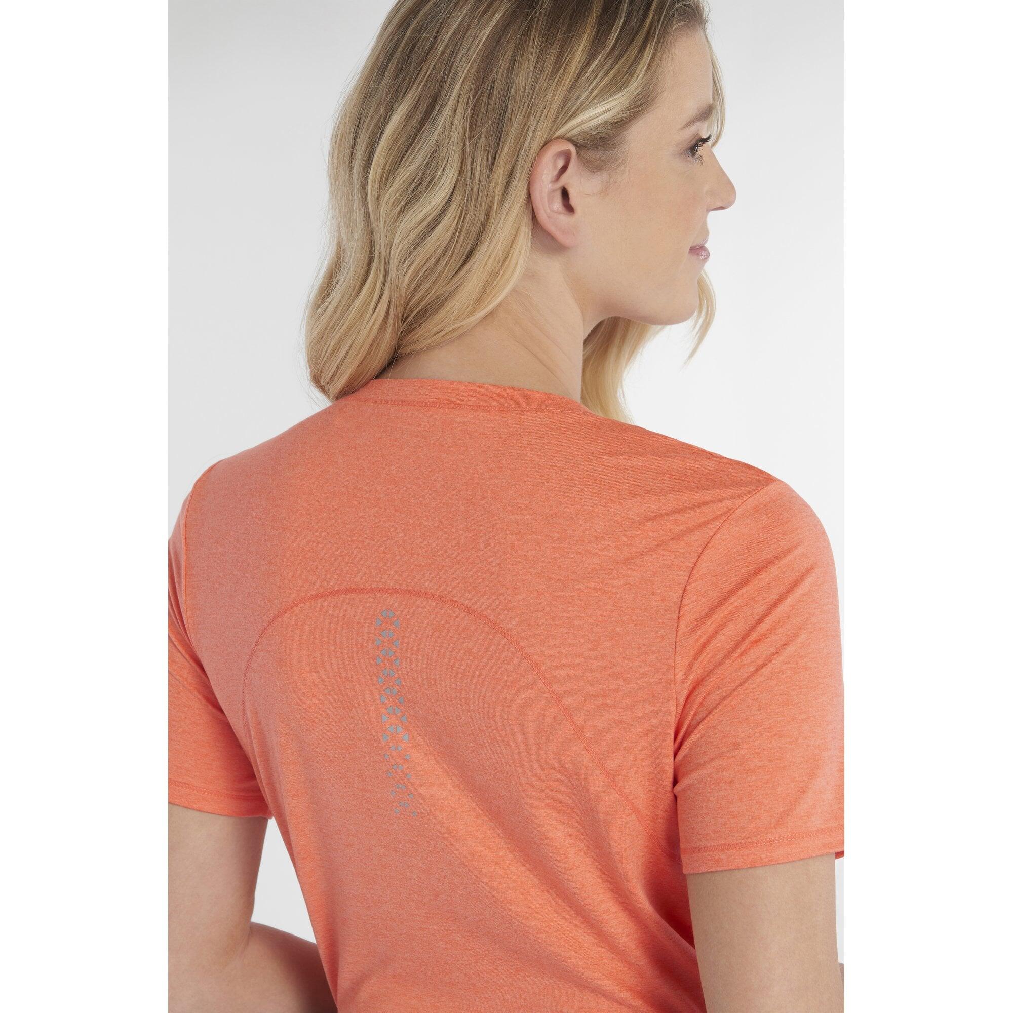 Calvin Klein Ladies Lifestyle RELAX T-SHIRT - Coral Marl 5/5