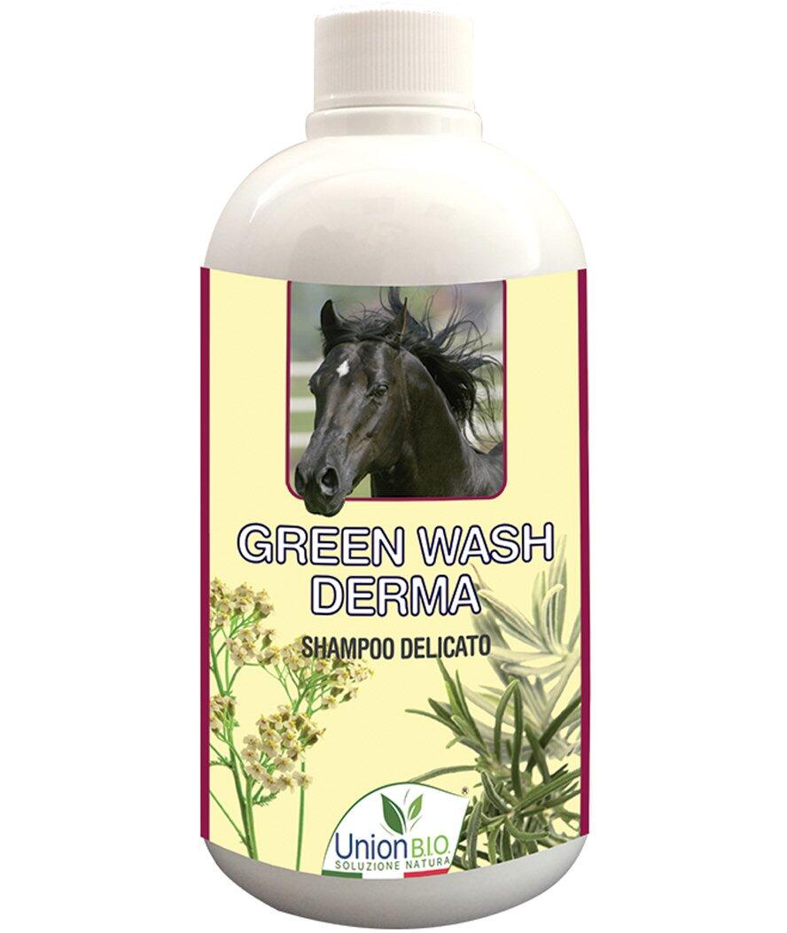 UNION BIO Green Wash Derma Shampoo delicato con oli essenziali ed estratti naturali per ca