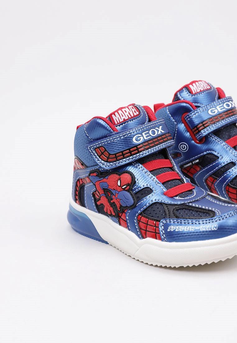 Basket Montante à Scratch Enfant Geox Grayjay 4/7