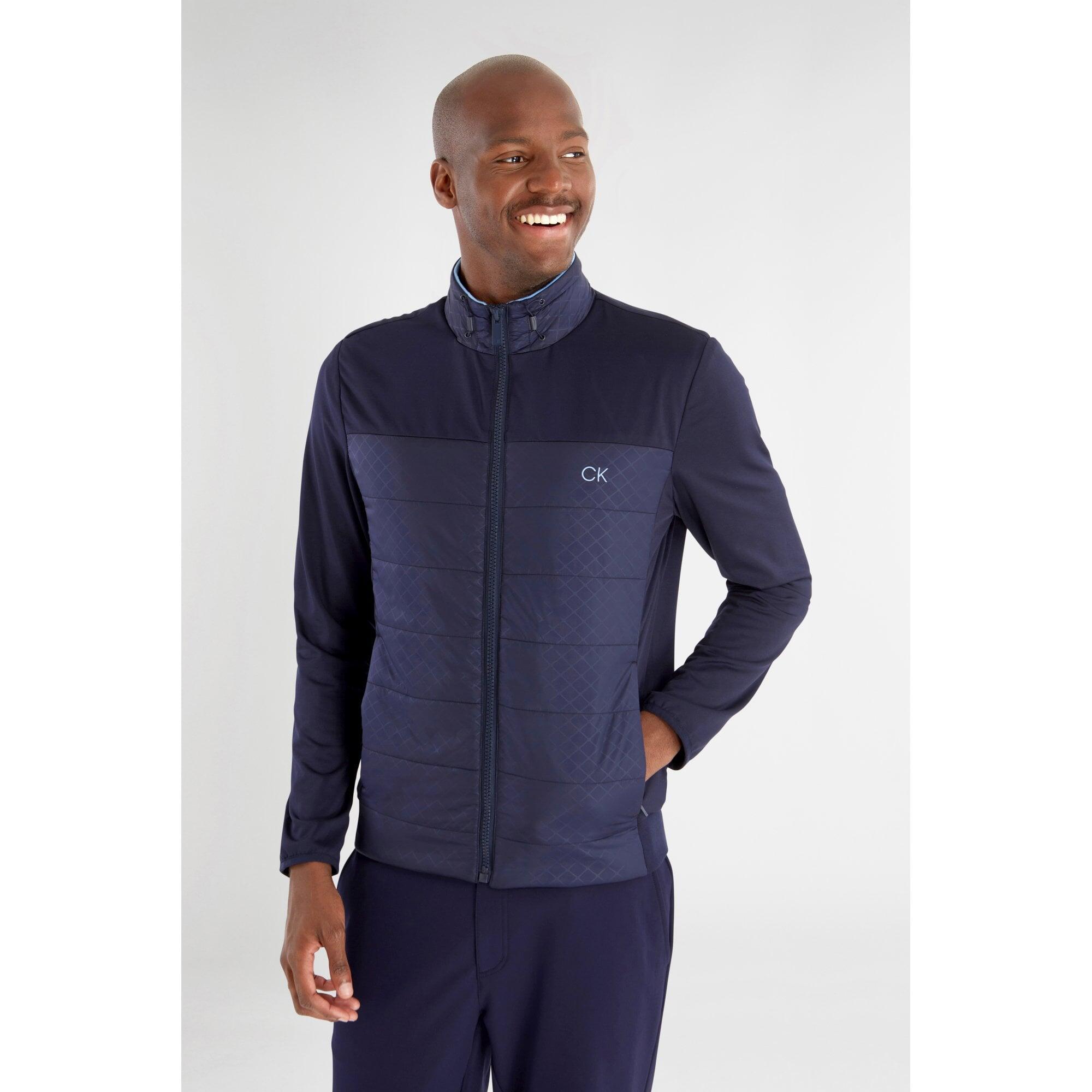 Calvin Klein Malden Hybrid Jacket Navy 1/4