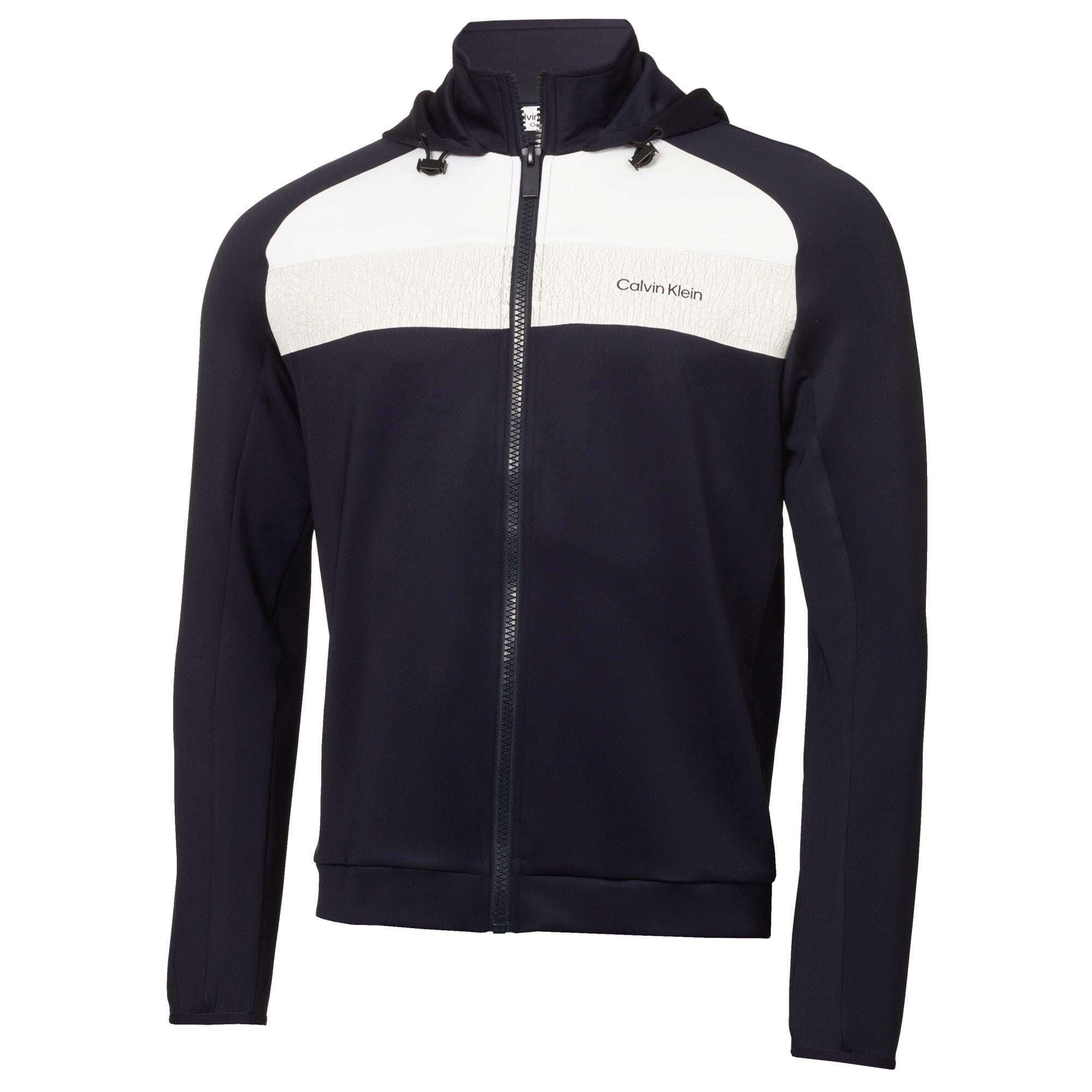 CALVIN KLEIN Calvin Klein Fracture Hooded Full Zip Navy