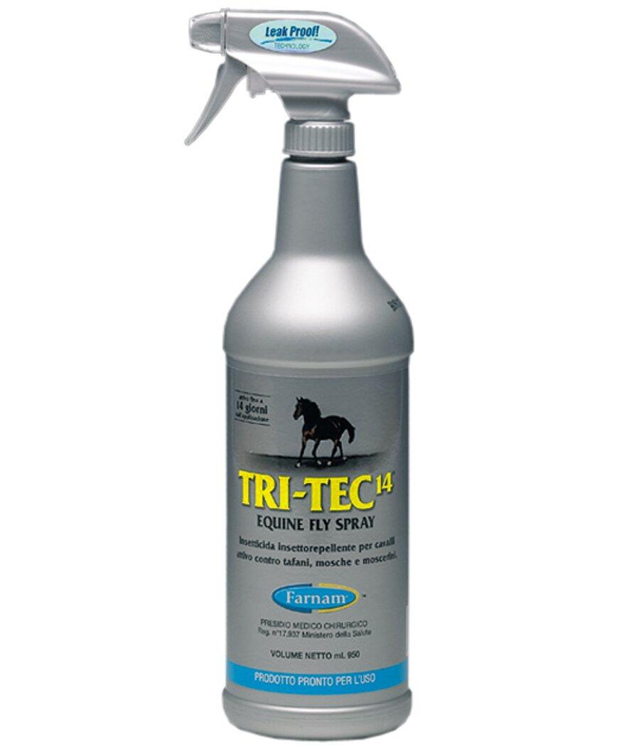 FARNAM TRI-TEC 14 insettorepellente per cavalli contro tafani mosche e insetti 950ml