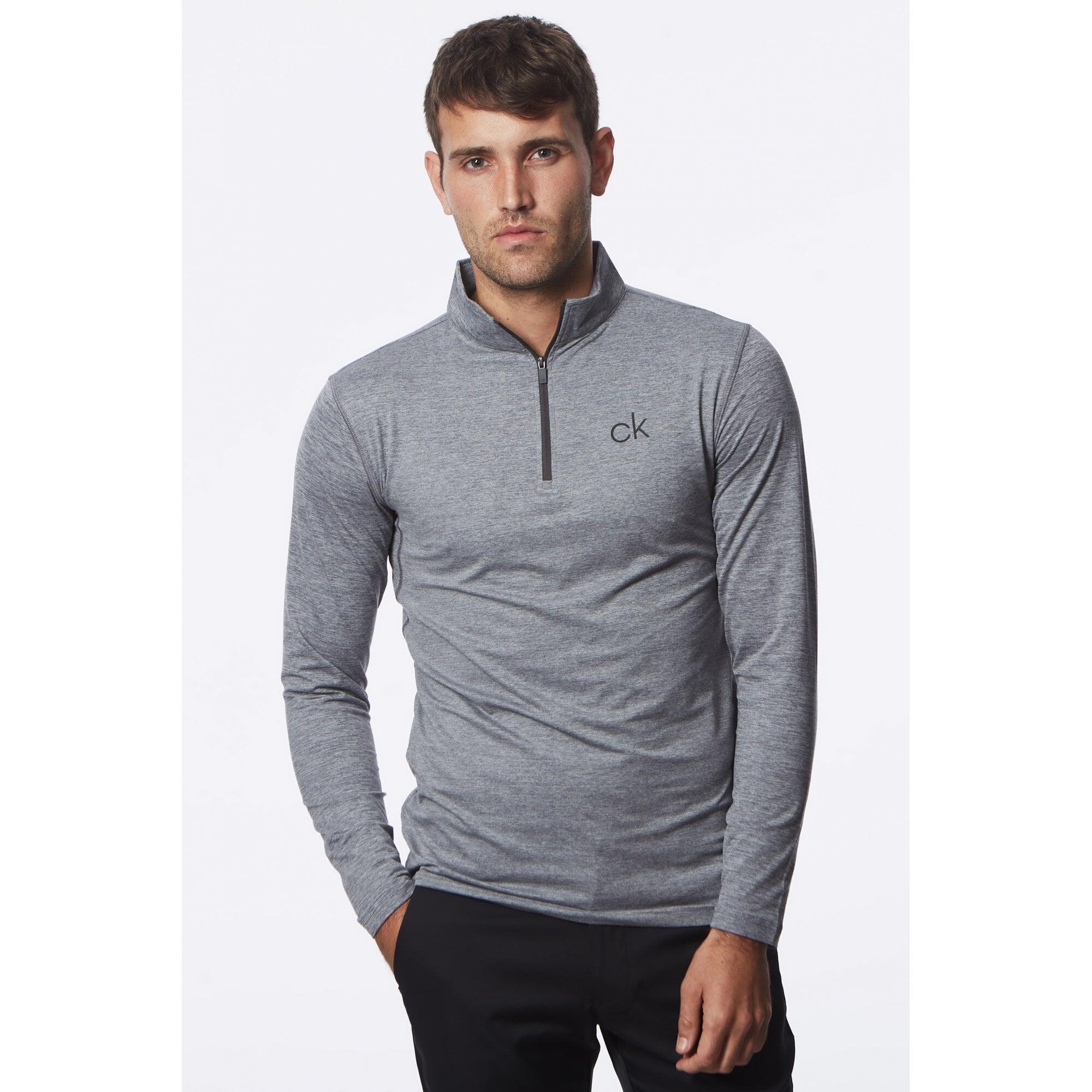 Top Cerniera Ad Un Quarto Uomo Calvin Klein Newport Argento 5/5