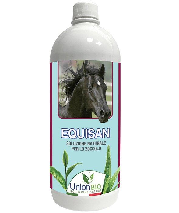 UNION BIO EQUISAN soluzione naturale per lo zoccolo dei cavalli 1000 ml