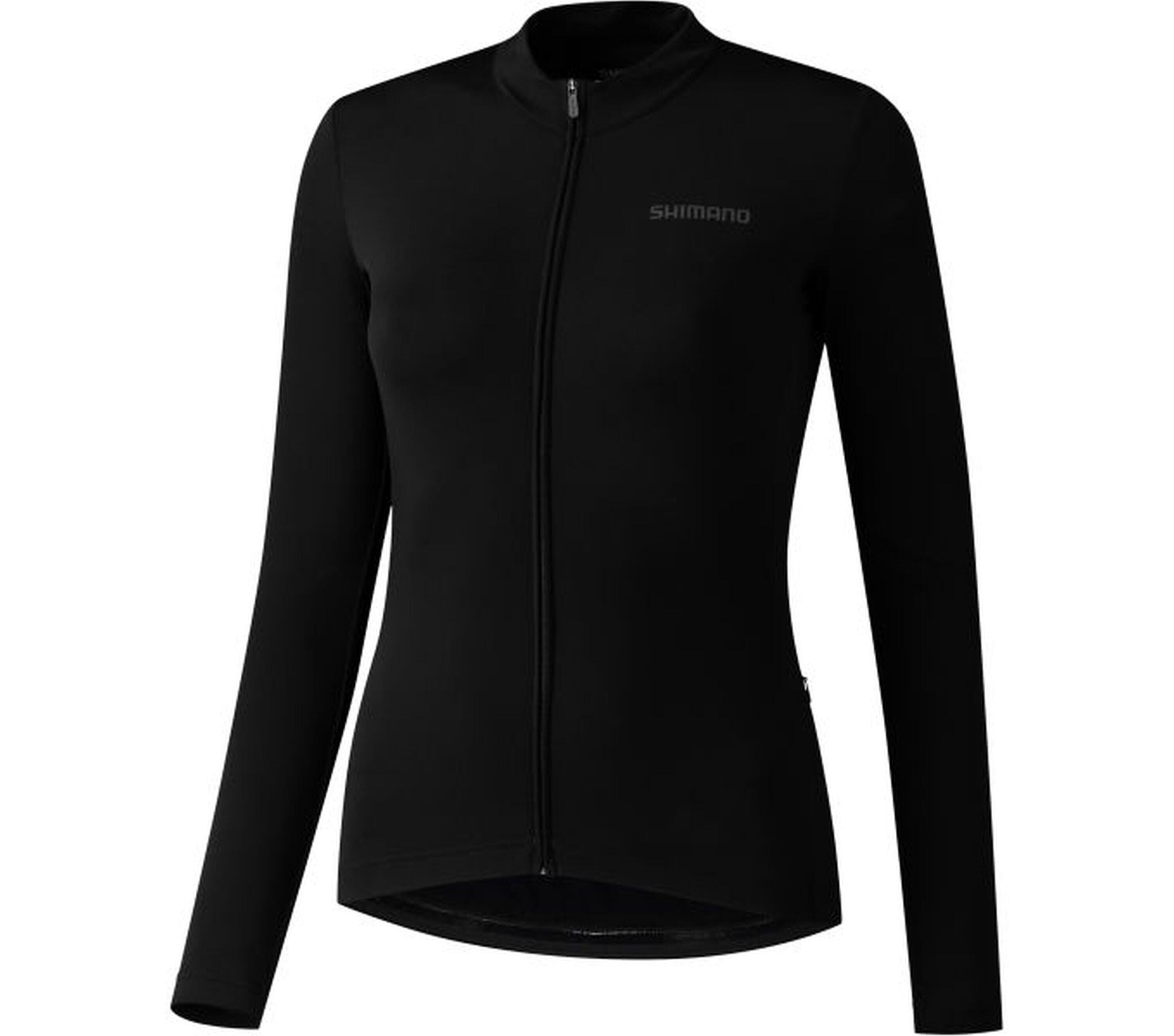 SHIMANO Maglia termica a maniche lunghe KAEDE donna, nero
