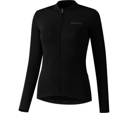 Woman's KAEDE Thermal Long Sleeve Jersey, black