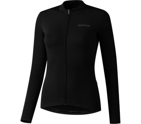 Woman's KAEDE Thermal Long Sleeve Jersey, black