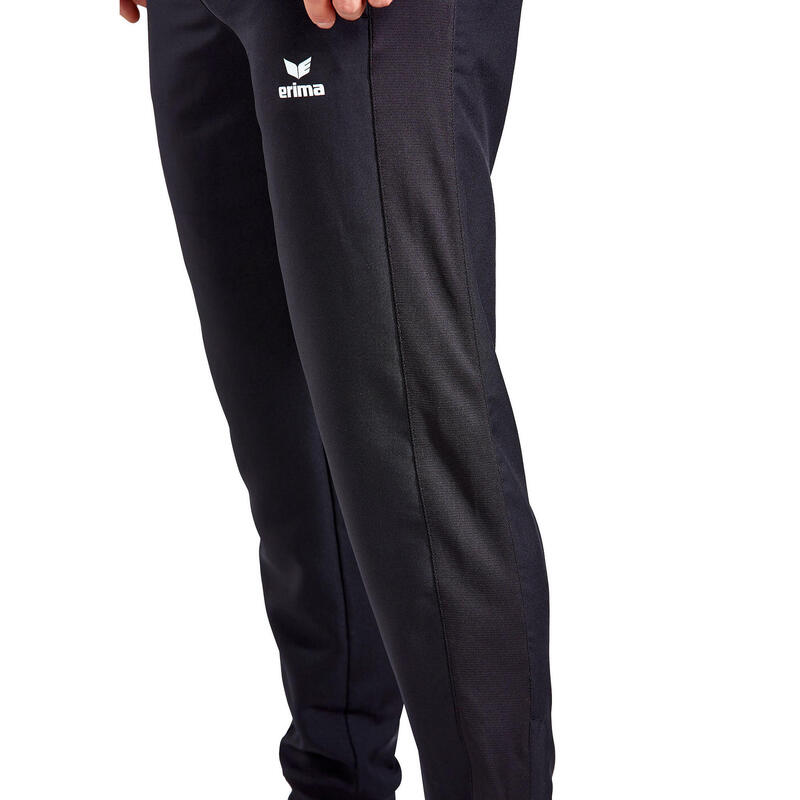 Pantaloni Erima Change negri, talie medie, lungi
